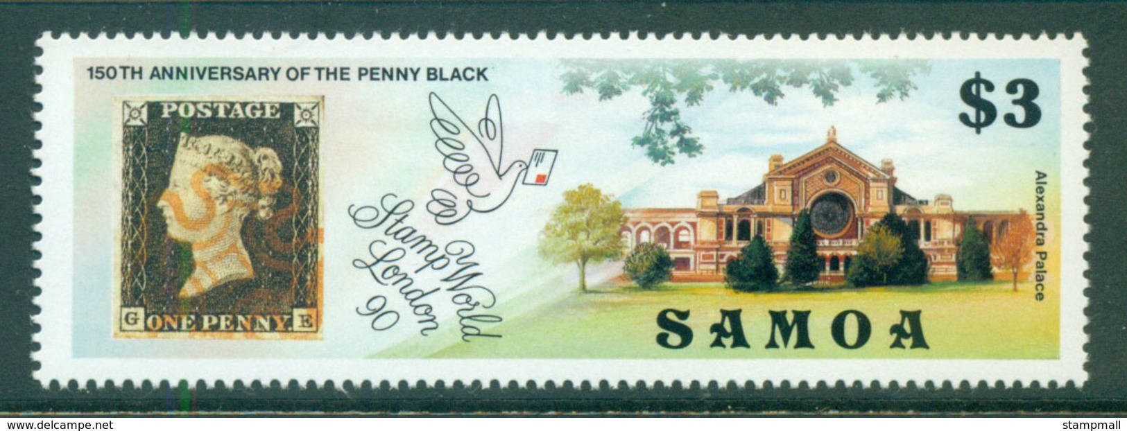 Samoa 1990 Stampworld London MUH Lot54677 - Samoa