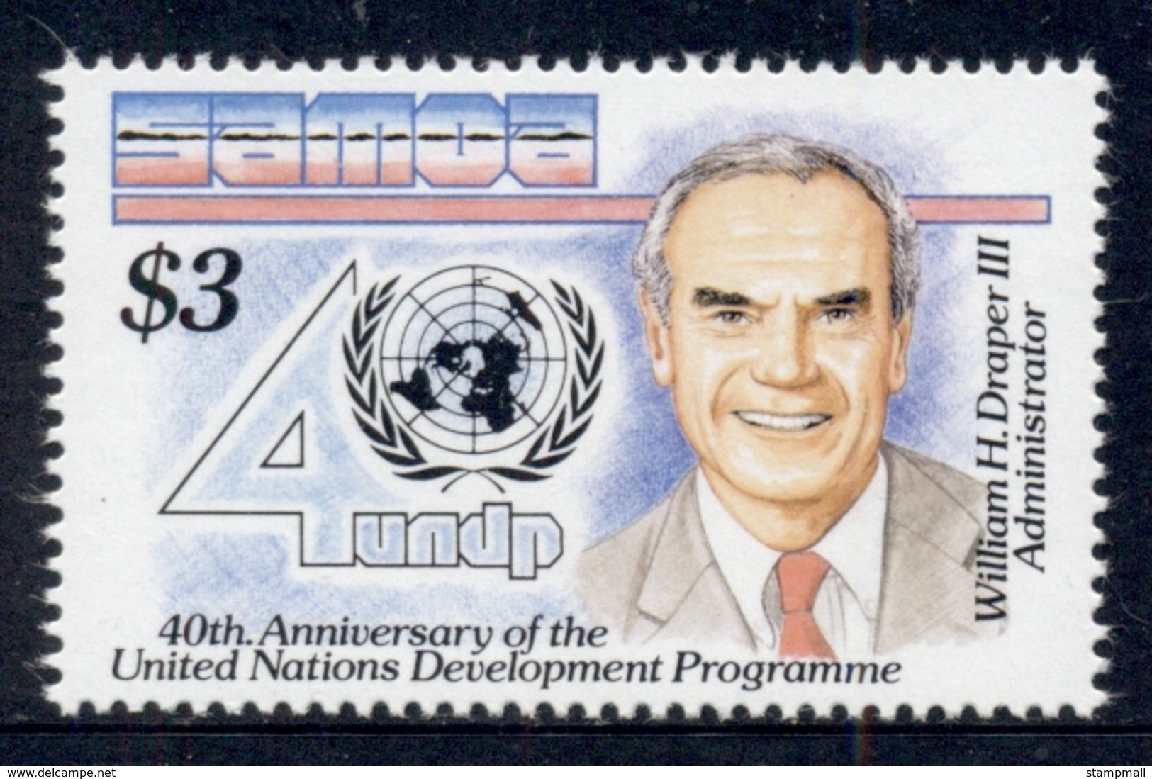 Samoa 1990 UN Devcelopment Program MUH - Samoa