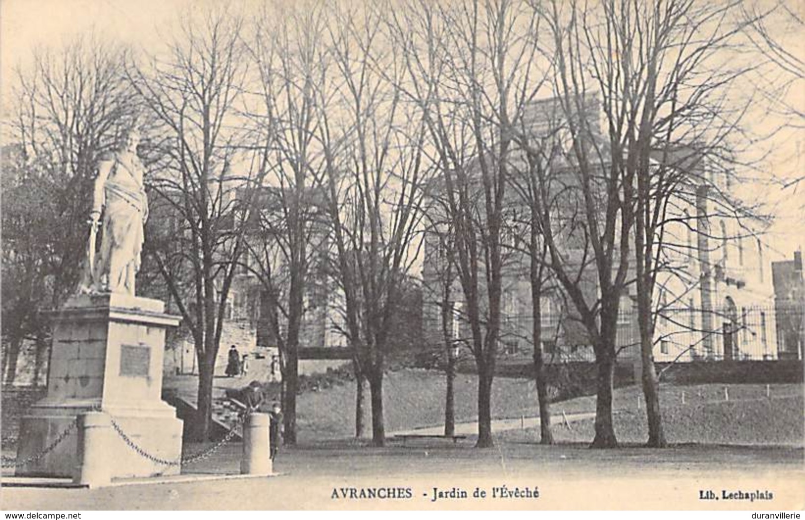 50 - AVRANCHES - Jardin De L'Evéché. 1910 - Avranches