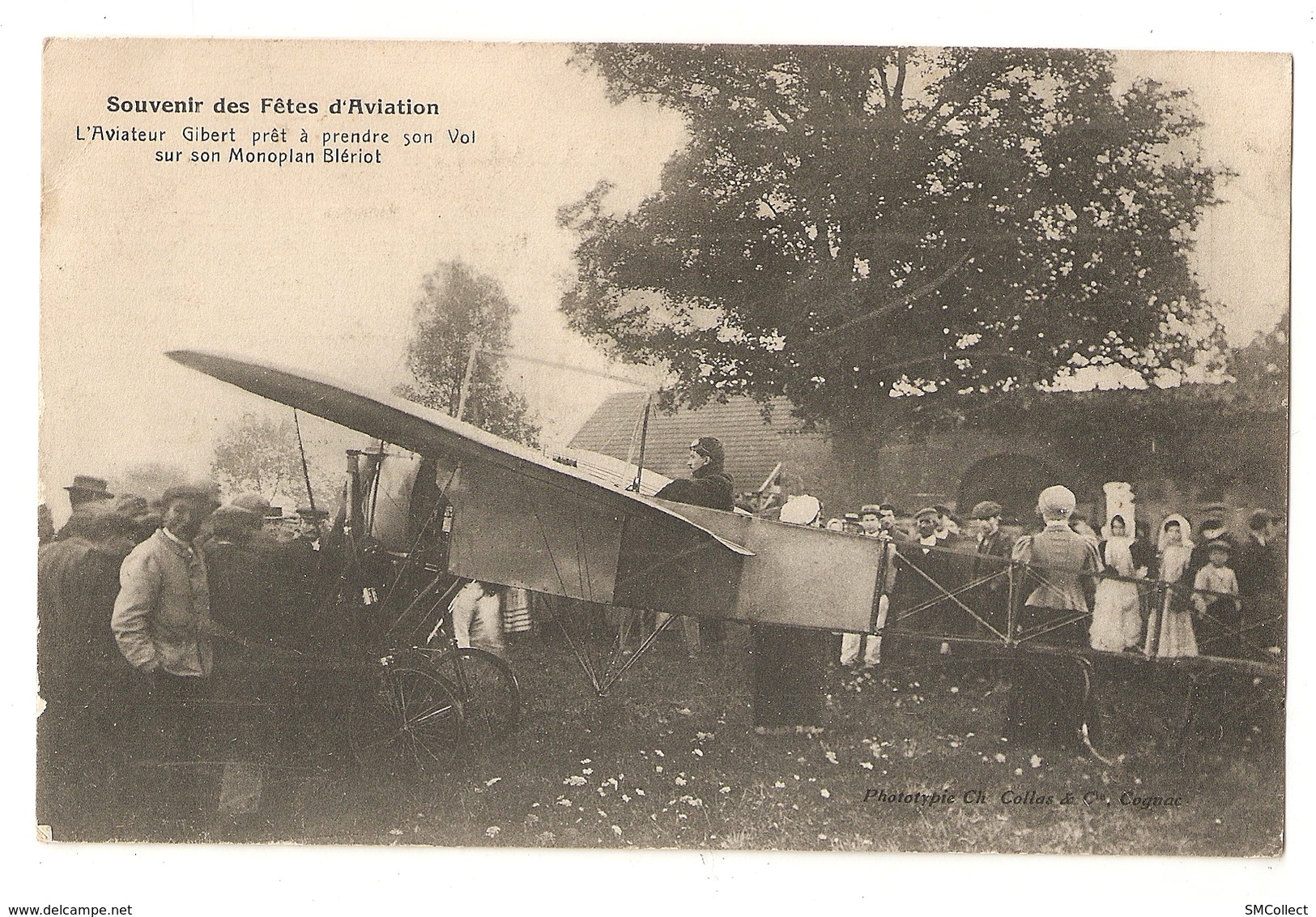 16 Cognac, Fêtes D'aviation, L'aviateur Gibert Prêt à Prendre Son Vol ... (A1p12) - Cognac