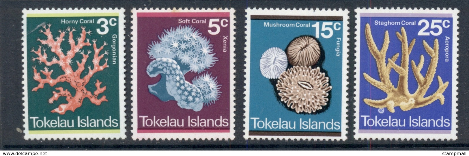 Tokelau Is 1973 Marine Life Coral MUH - Solomon Islands (1978-...)