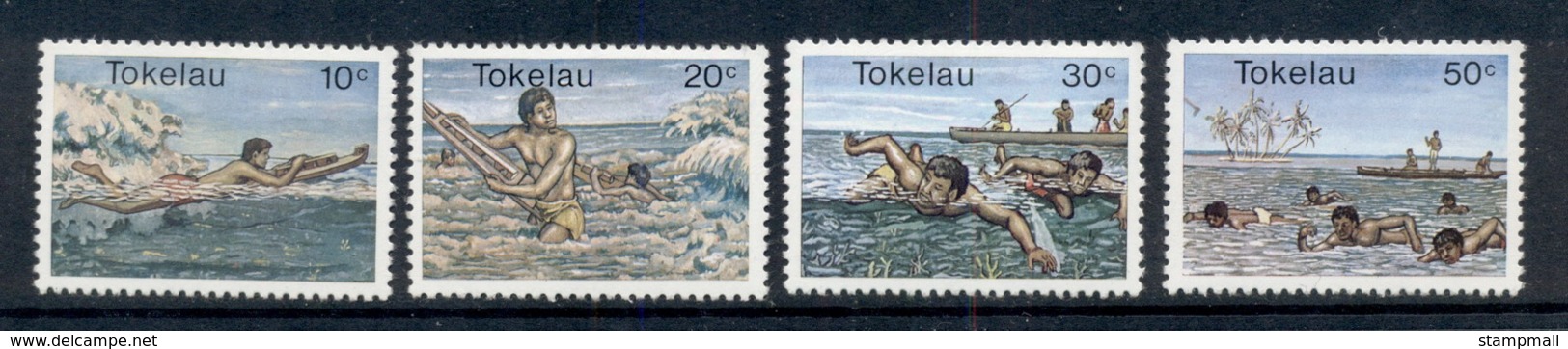 Tokelau Is 1978 Canoe Races MUH - Solomon Islands (1978-...)