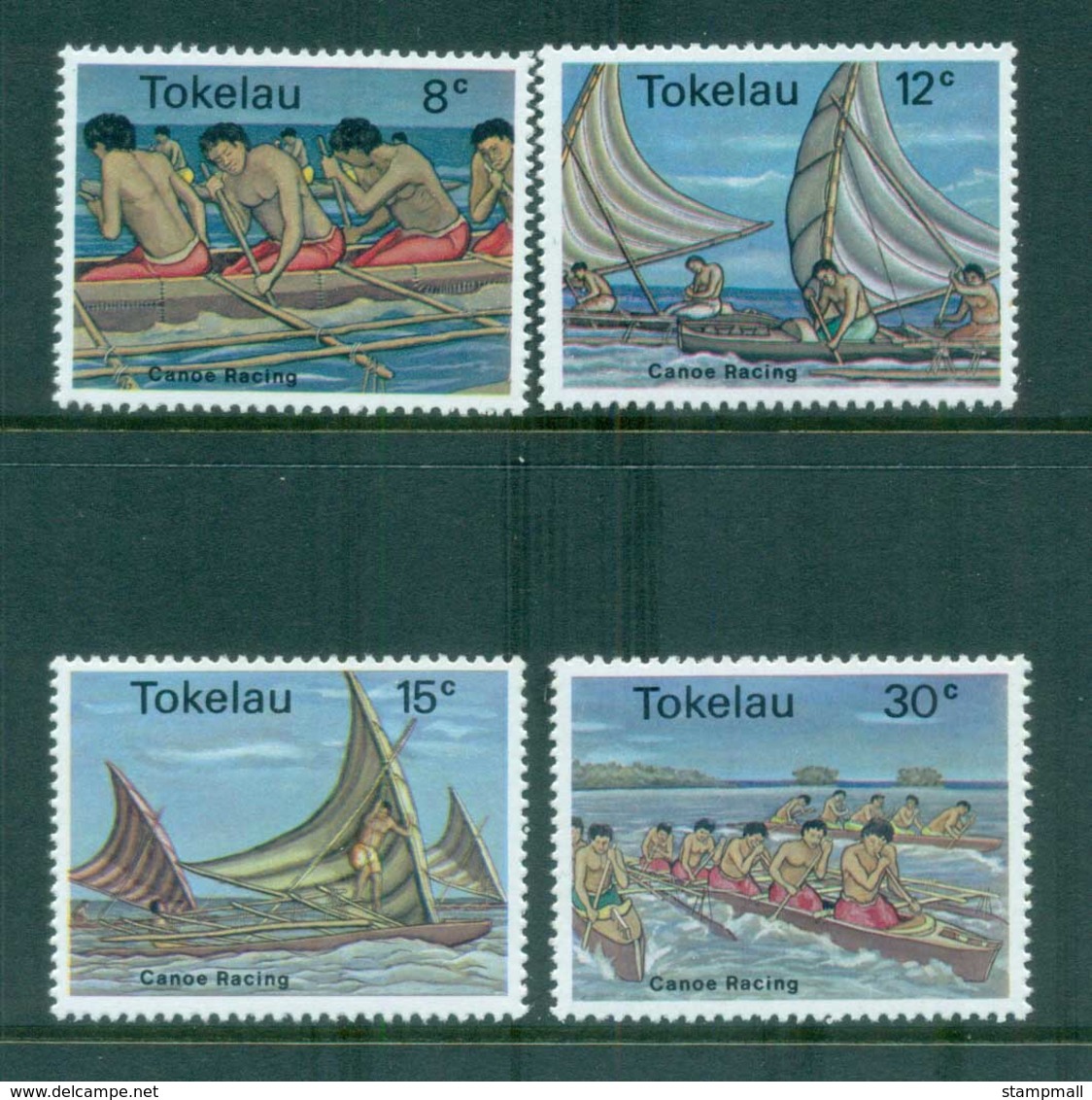 Tokelau Is 1978 Canoe Racing MUH Lot81433 - Solomon Islands (1978-...)