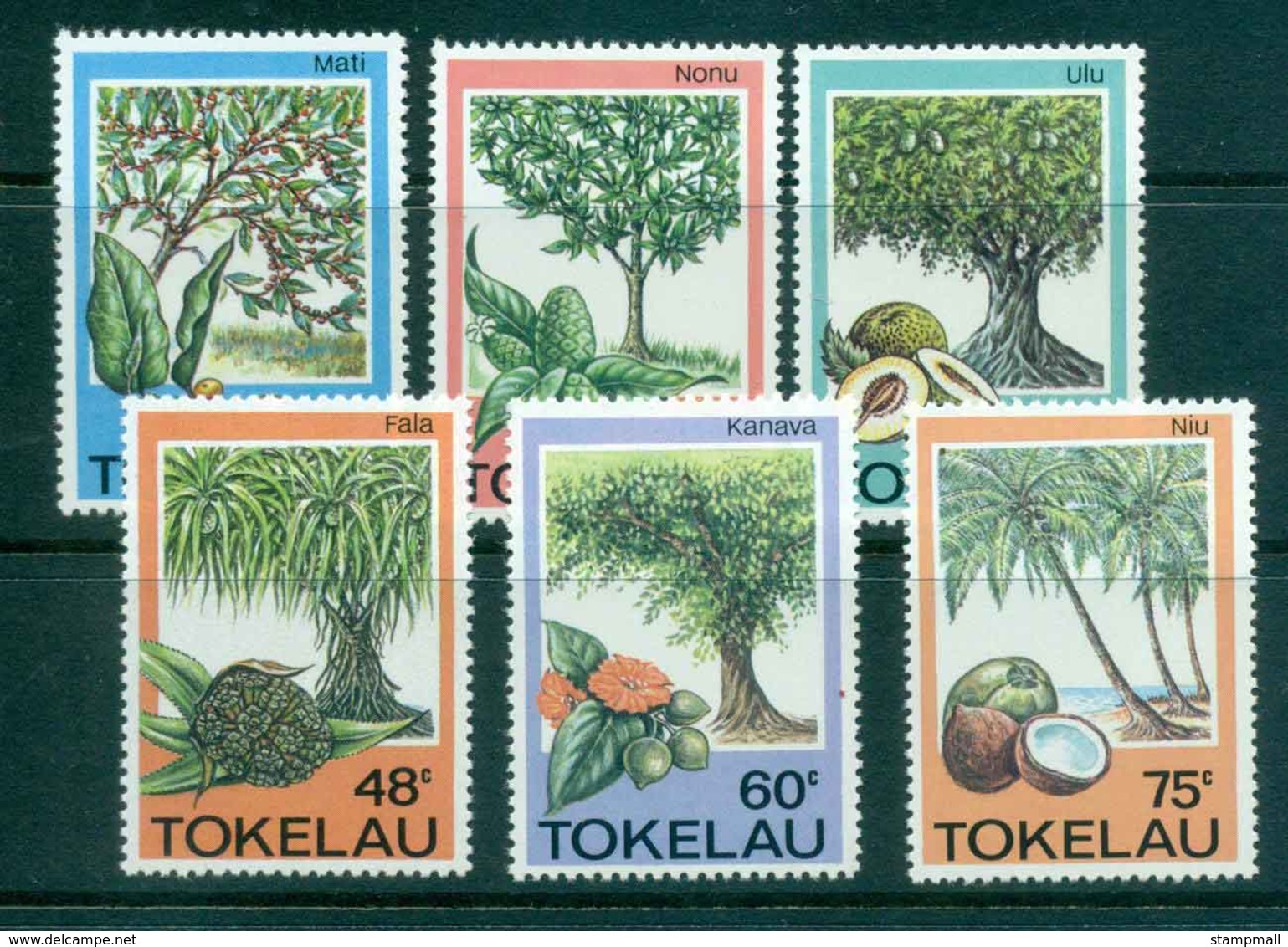 Tokelau Is 1985 Trees Fruits & Herbs MUH Lot43443 - Solomon Islands (1978-...)