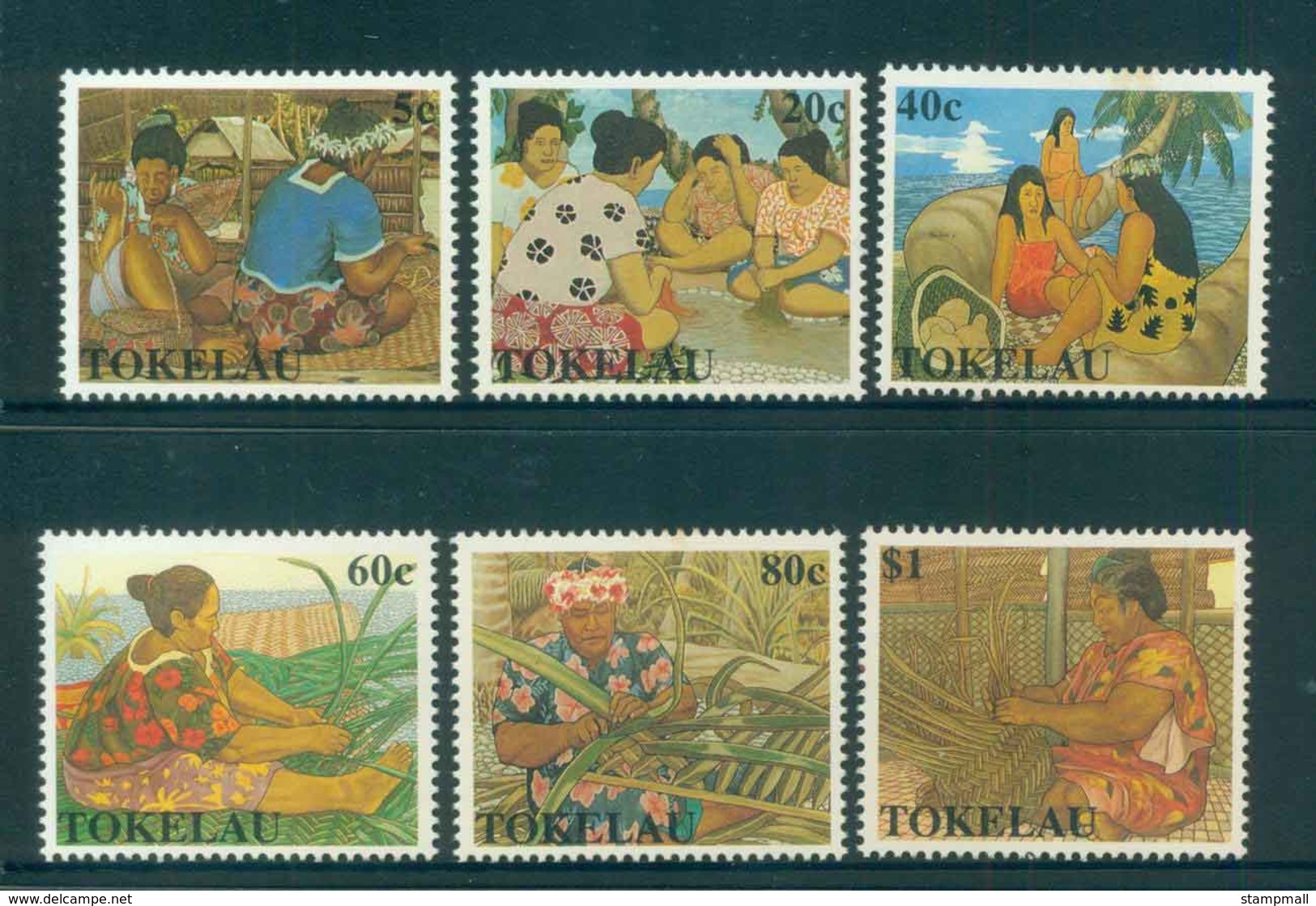 Tokelau Is 1990 Womens Work & Leisure MUH Lot52100 - Solomoneilanden (1978-...)