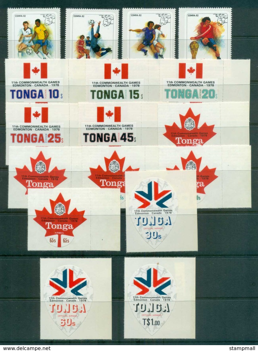 Tonga 1978 Commonwealth Games Edmonton Canada MUH Lot81451 - Tonga (1970-...)