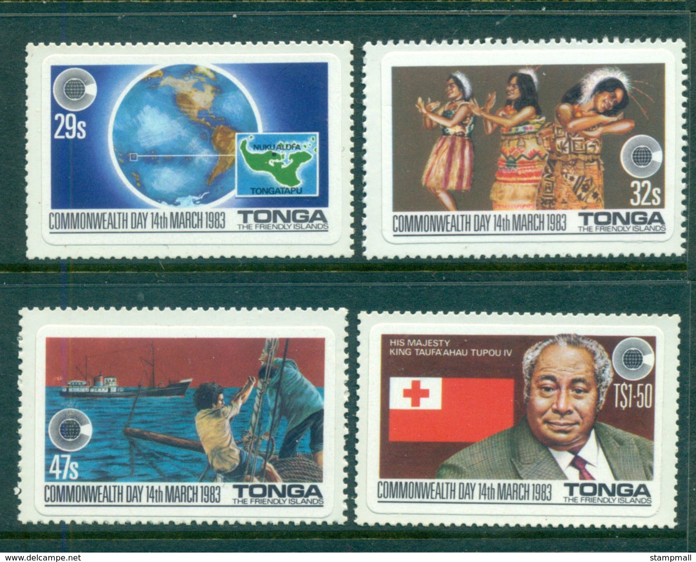 Tonga 1983 Commonwealth Day MUH Lot54646 - Tonga (1970-...)