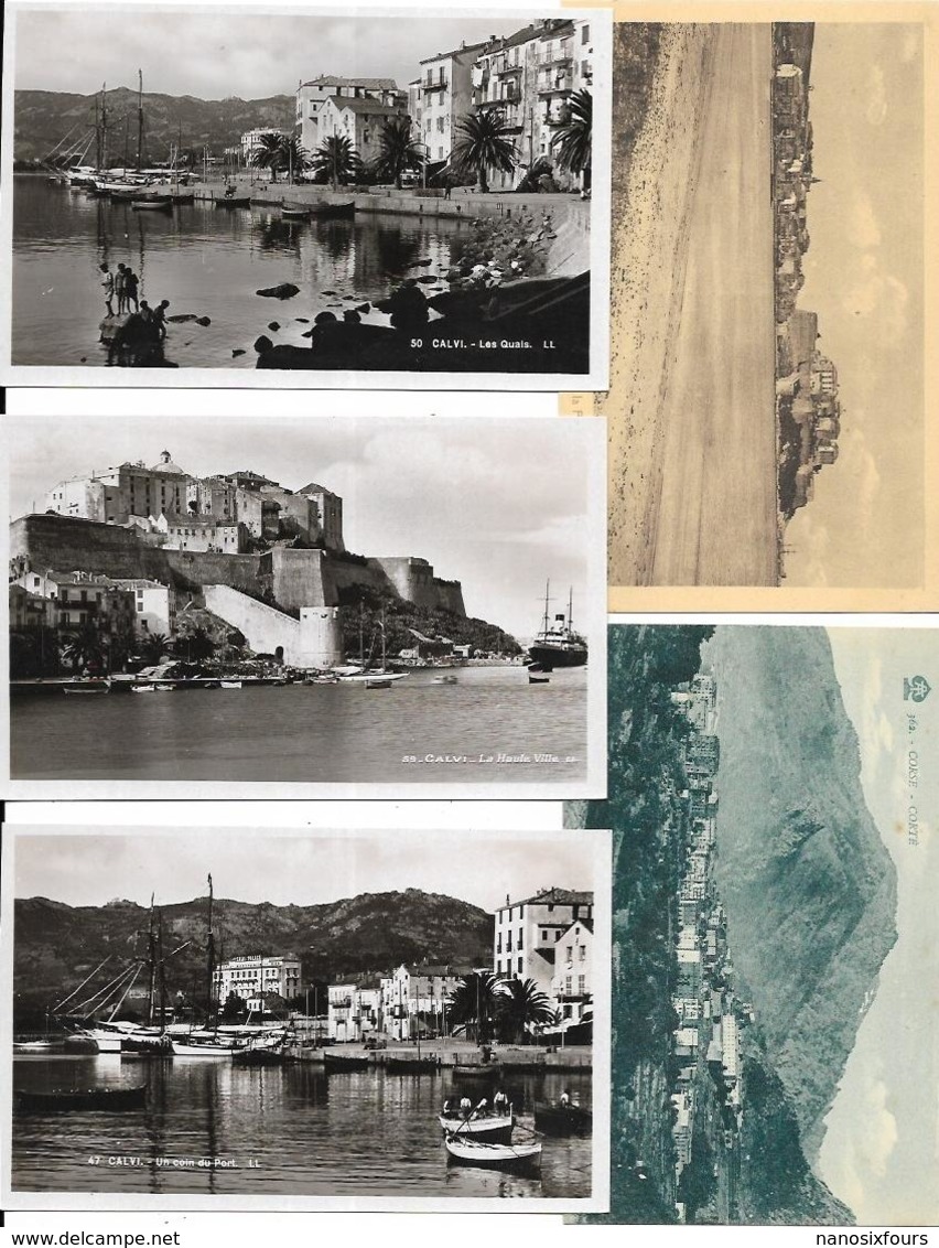 LOT DE 92 CARTES TOUTES EN PETIT FORMAT DE CORSE  A VOIR - 5 - 99 Postcards