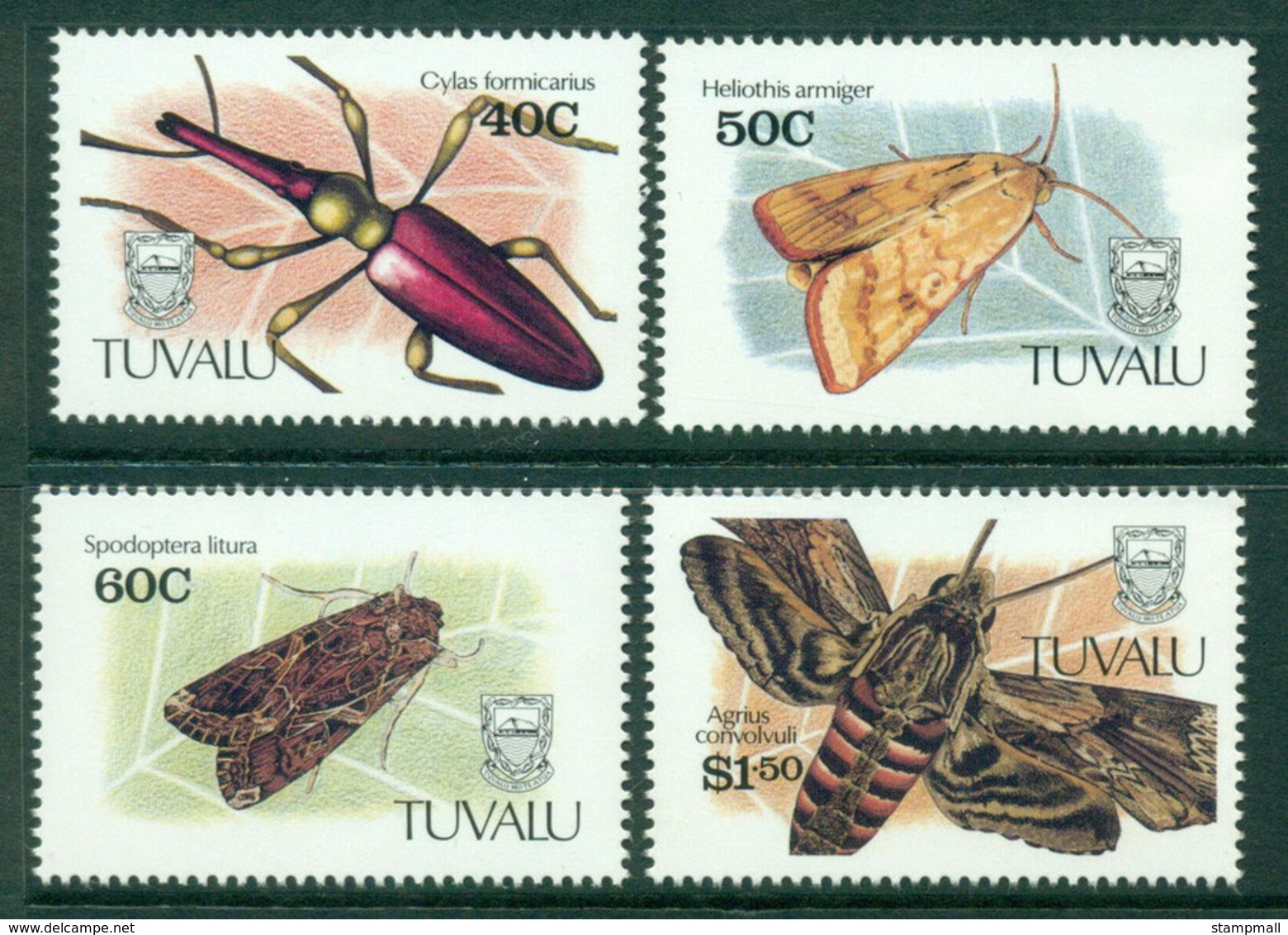 Tuvalu 1991 Insects MUH Lot20428 - Tuvalu