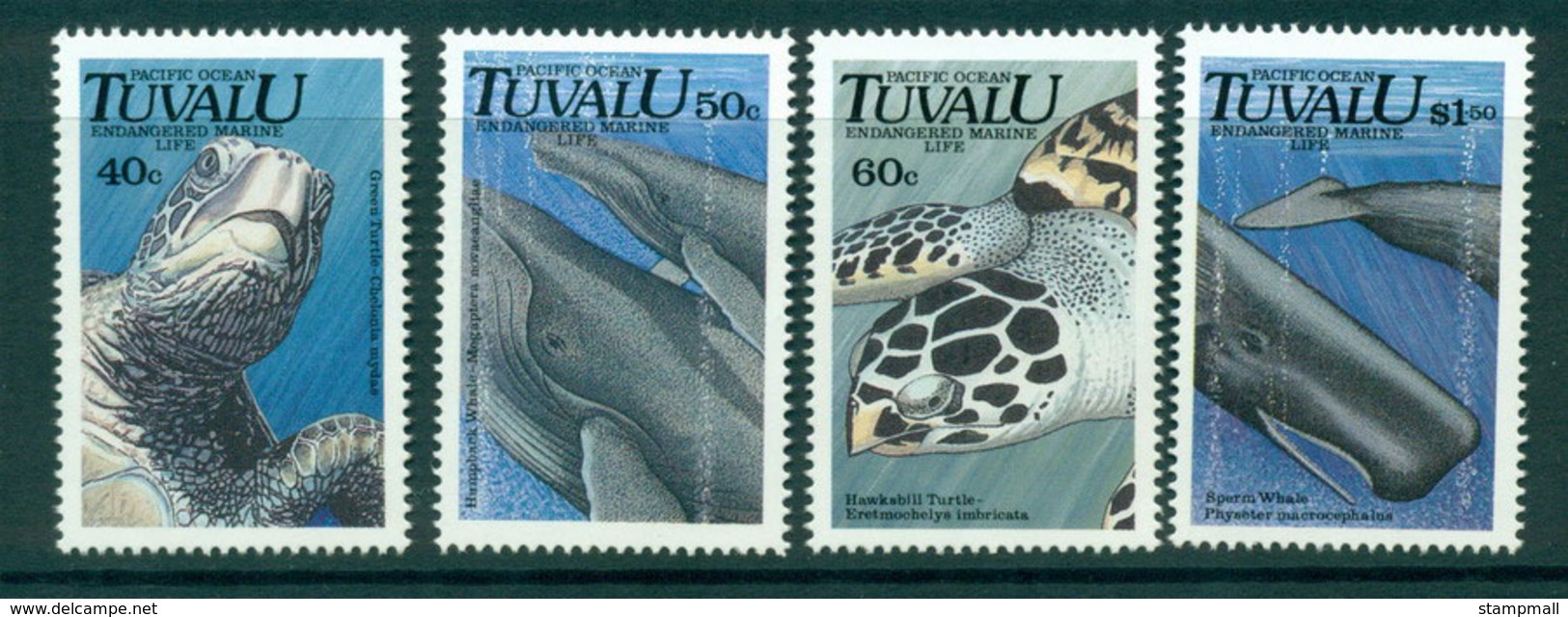 Tuvalu 1991 Marine Life MUH Lot20426 - Tuvalu