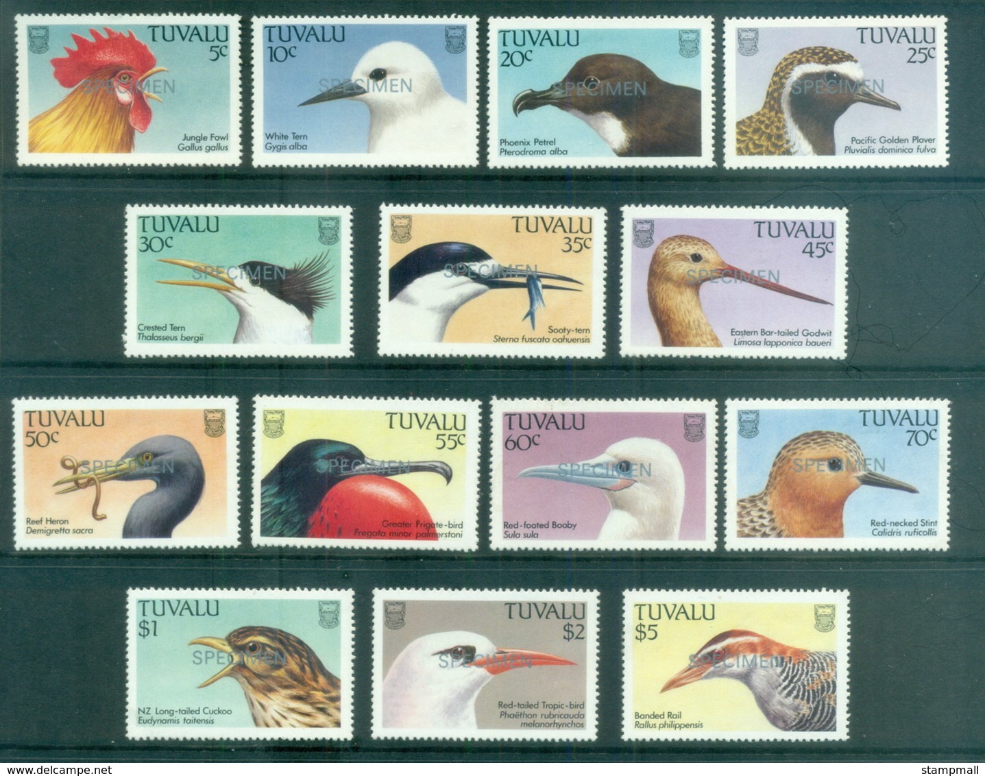 Tuvalu 1994 Birds SPECIMEN MUH - Tuvalu