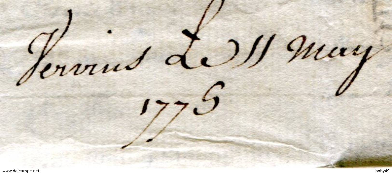 AISNE De VERVINS LAC Du 11/05/1779 Lenain N°4 Taxée 12 Pour EVREUX  Puis PORT PAYE   "acquittée A Evreux" Pour PARIS - 1701-1800: Vorläufer XVIII