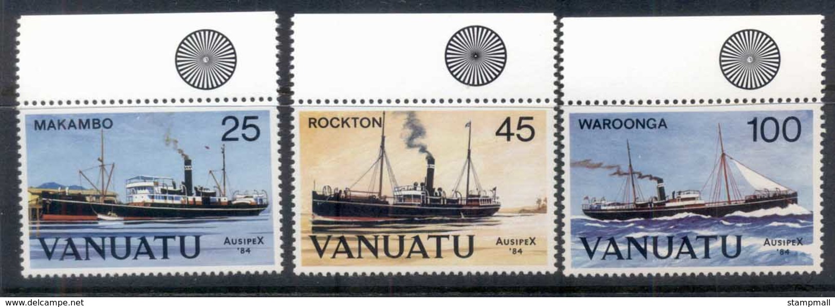 Vanuatu 1984 Ships MUH - Vanuatu (1980-...)