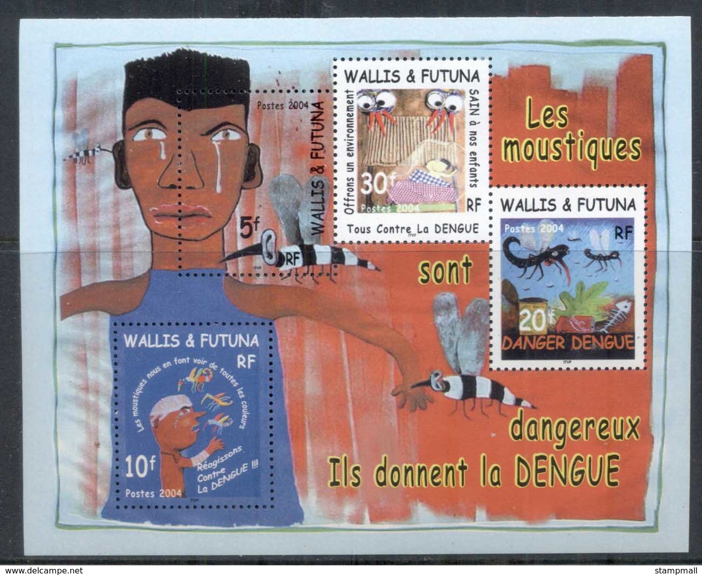 Wallis & Futuna 2004 Anti Dengue Fever, Mosquito MS MUH - Neufs