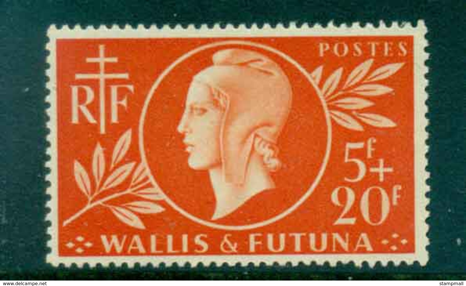 Wallis & Futuna 1944 Red Cross MLH Lot49492 - Neufs