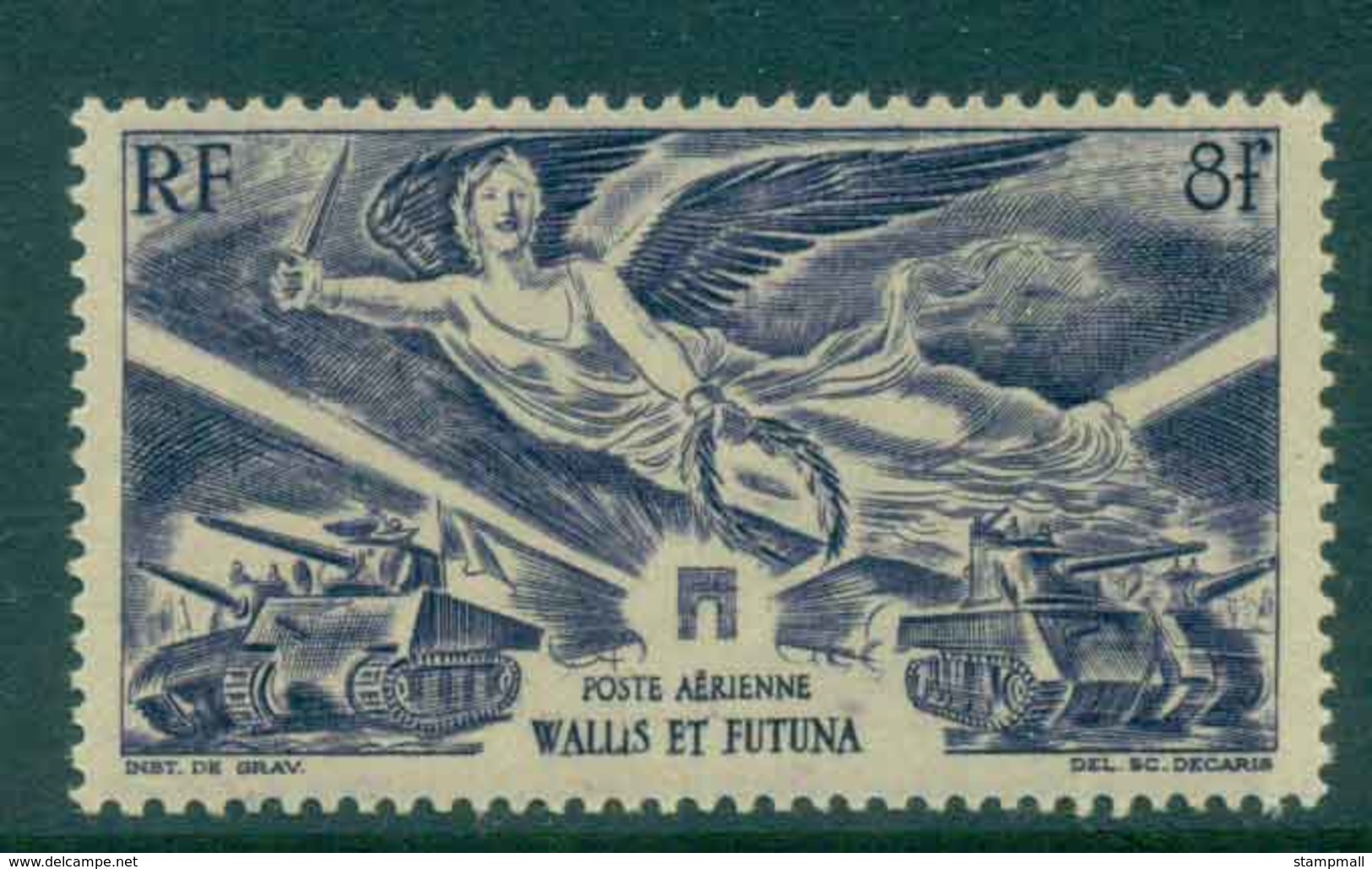 Wallis & Futuna 1946 Victory MLH Lot49482 - Nuevos