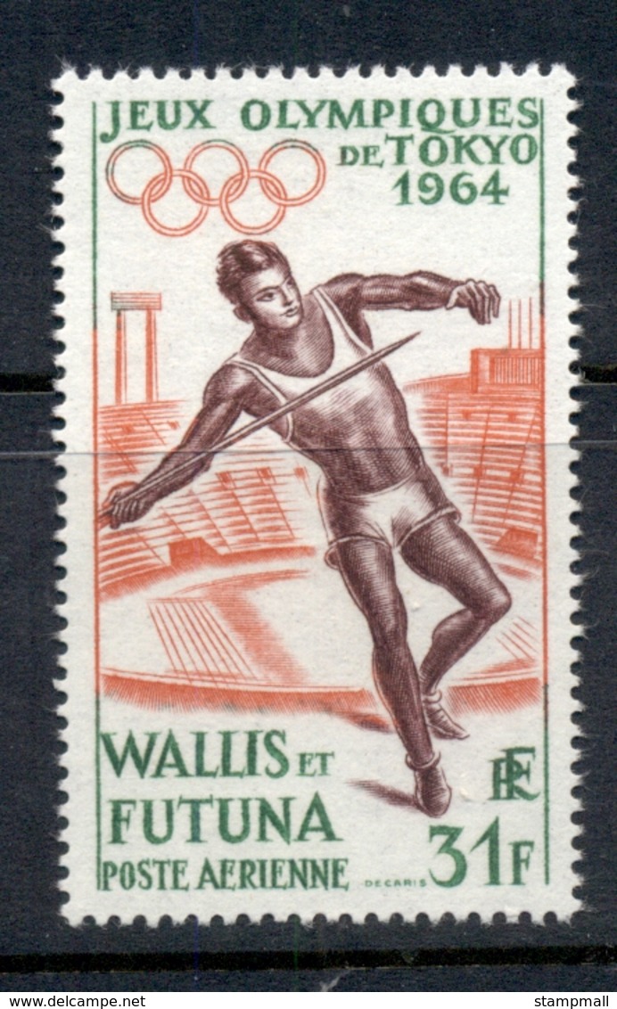 Wallis & Futuna 1964 Summer Olympics Tokyo MUH - Unused Stamps