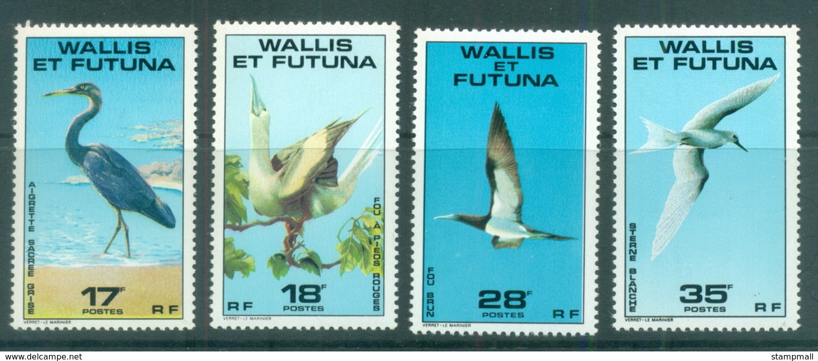 Wallis & Futuna 1978 Birds MUH - Unused Stamps