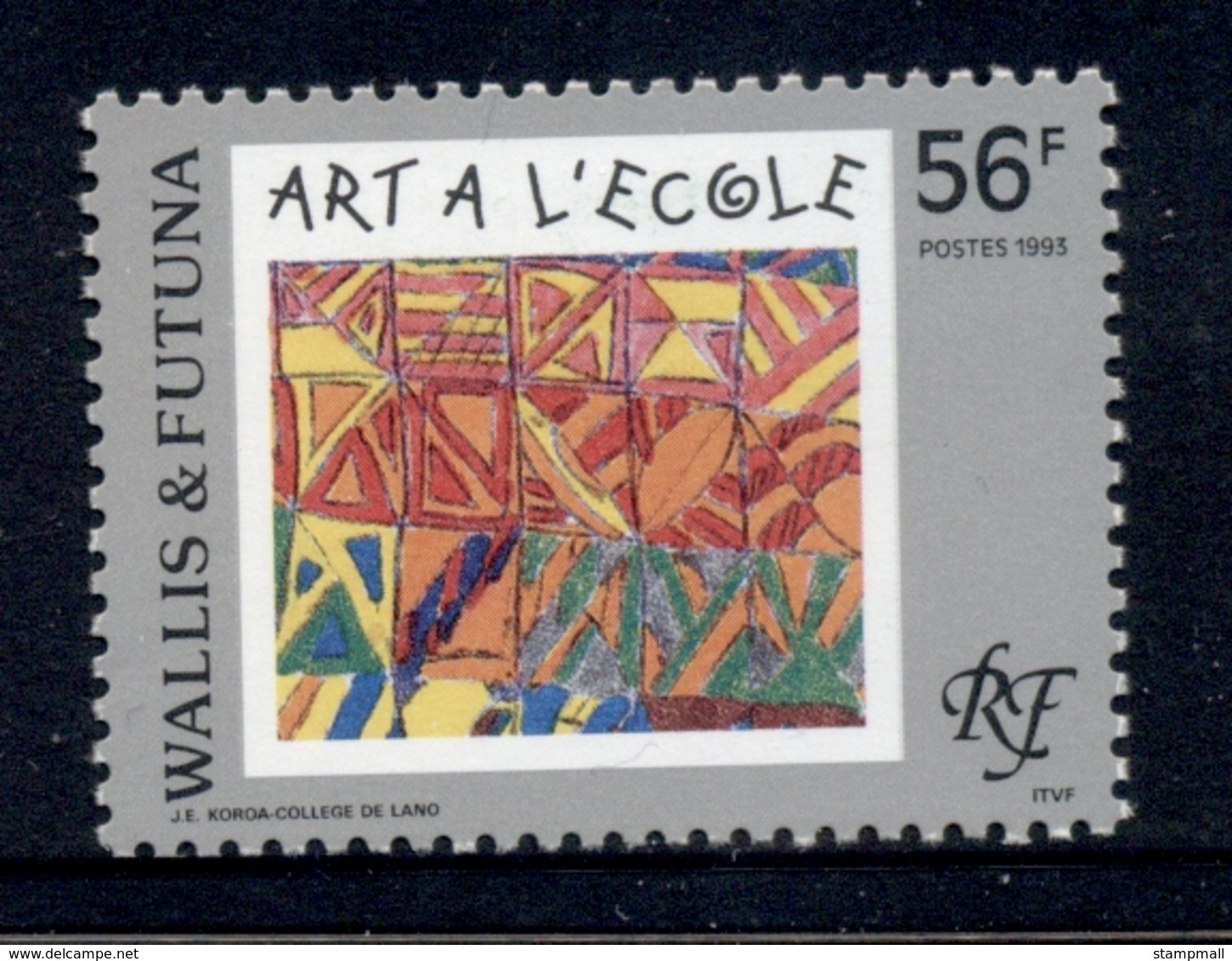 Wallis & Futuna 1993 School Art MLH - Unused Stamps