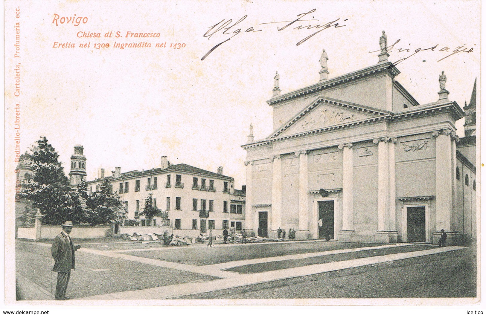 ROVIGO  -  CHIESA DI S. FRANCESCO  - 1901 - Rovigo