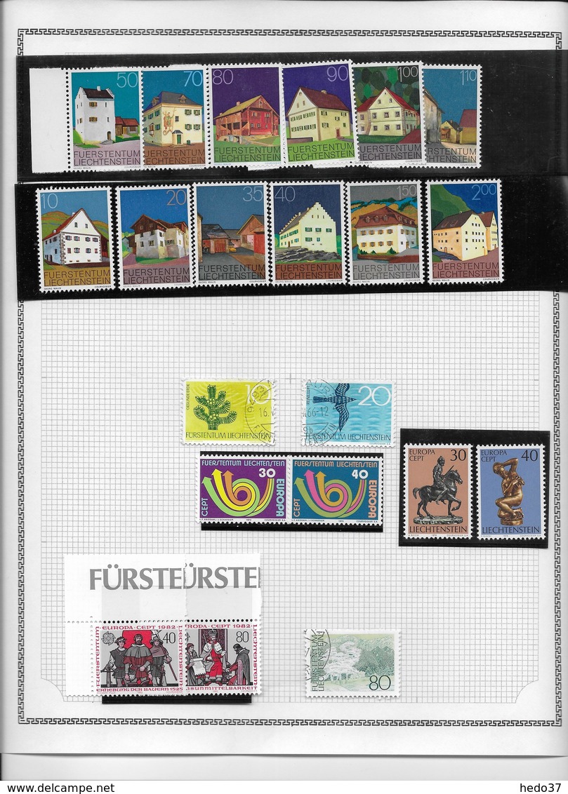 Liechtenstein - Collection Vendue Page Par Page - Timbres Neufs */oblitérés - TB - Collections