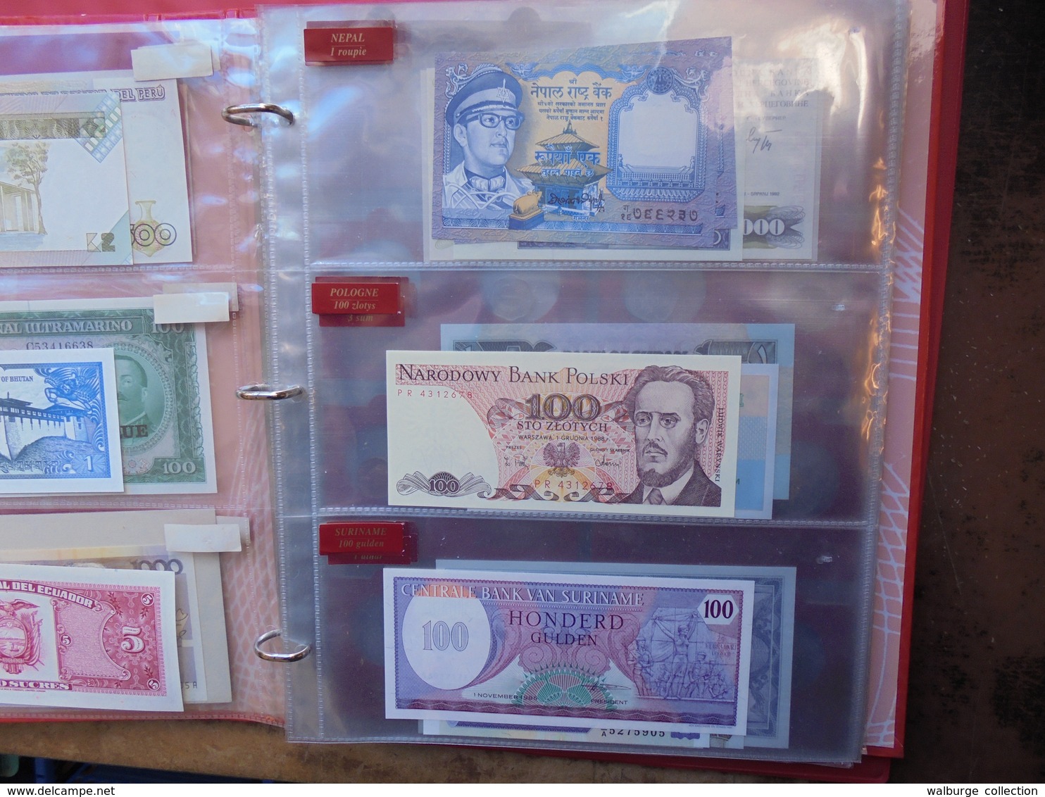 LOT EXOTIQUE BILLETS+MONNAIES TOUS DIFFERENTS. ( ALBUM 1 KILO)