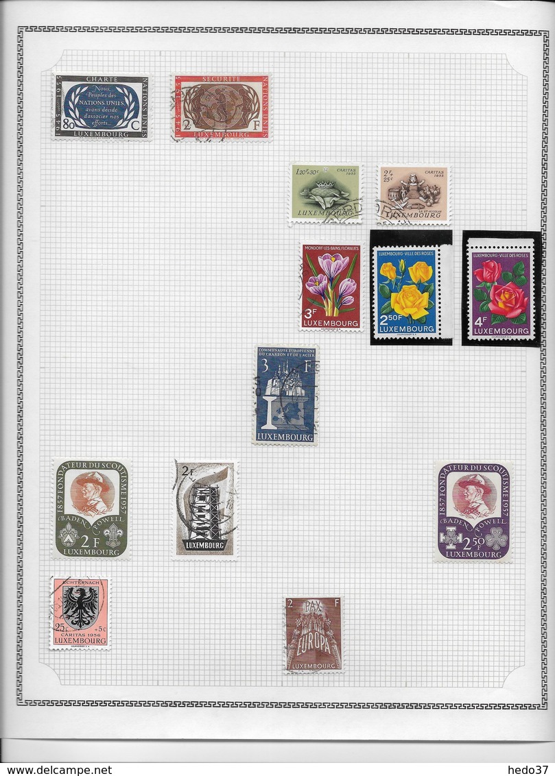 Luxembourg - Collection Vendue Page Par Page - Timbres Neufs */**/oblitérés - TB - Collections