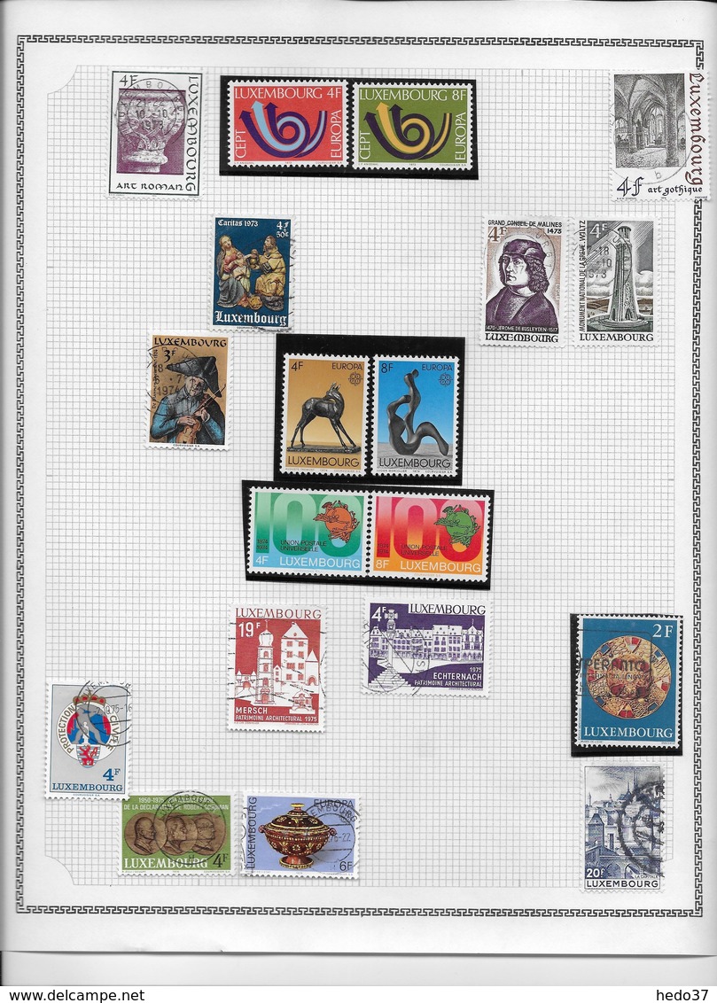 Luxembourg - Collection Vendue Page Par Page - Timbres Neufs */**/oblitérés - TB - Verzamelingen