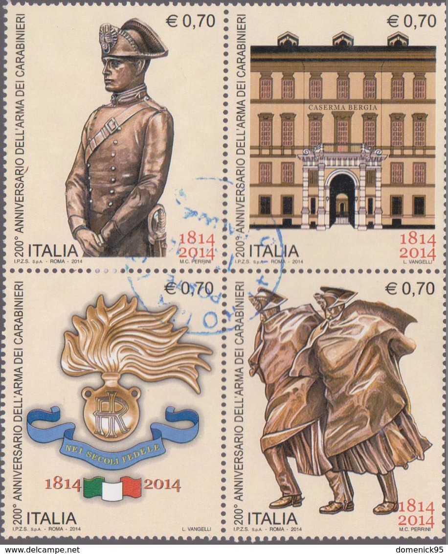 2014-Blocco Arma Carabinieri - 2011-20: Oblitérés