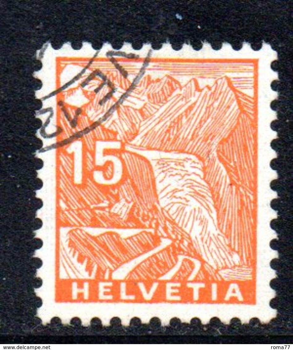 825 490 - SVIZZERA 1934 ,  Unificato N. 274 Usato - Usati