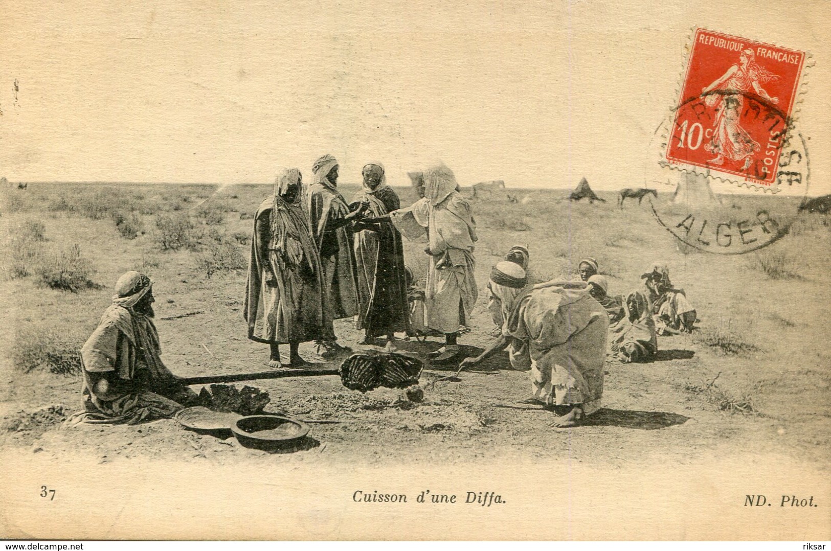 ALGERIE(TYPE) CUISINE - Scènes & Types