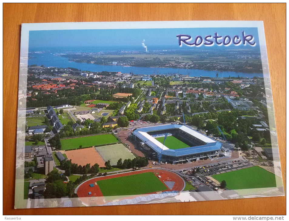 Hansa Rostock  Stadium Cartolina Stadio Postcard Stadion AK Carte Postale Stade Estadio - Calcio