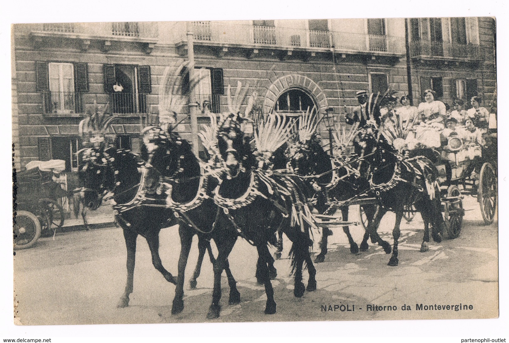 Cartolina - Postcard / Non Viaggiata - Unsent / Napoli - Ritorno Da Montevergine - Costumi