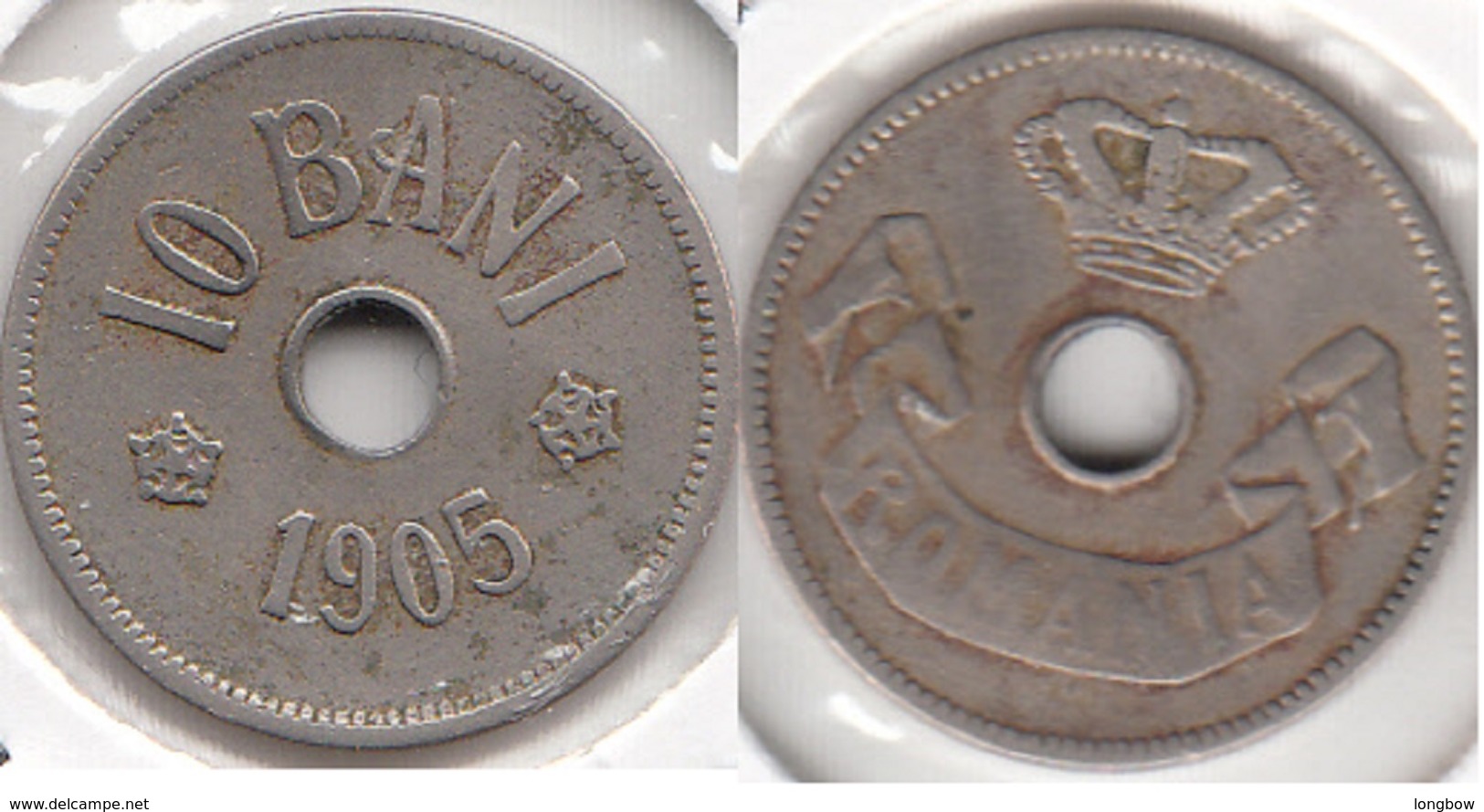 Romania 10 Bani 1905 KM#32 - Used - Romania