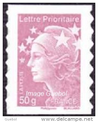 France Autoadhésif ** N°  594 Ou 4569B - Marianne De Beaujard 50 Grammes Prio Vieux Rose - Unused Stamps