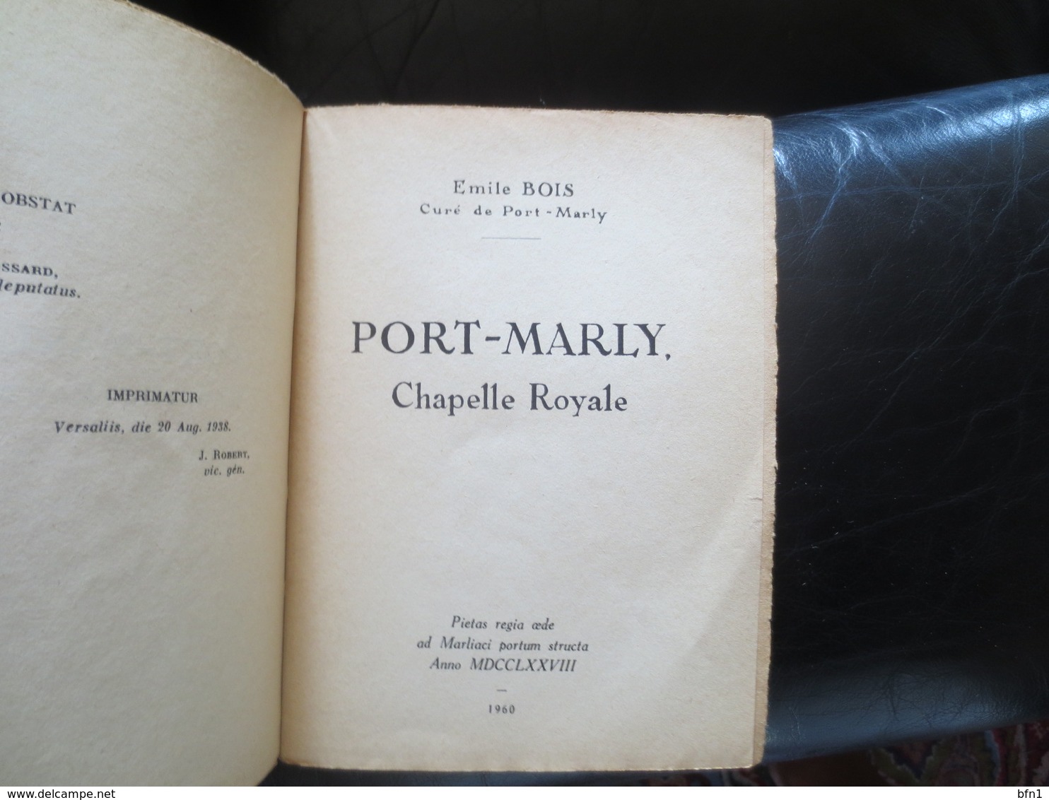 Emile Bois Curé De Port Marly  Port-Marly Chapelle Royale  1960 - Ile-de-France