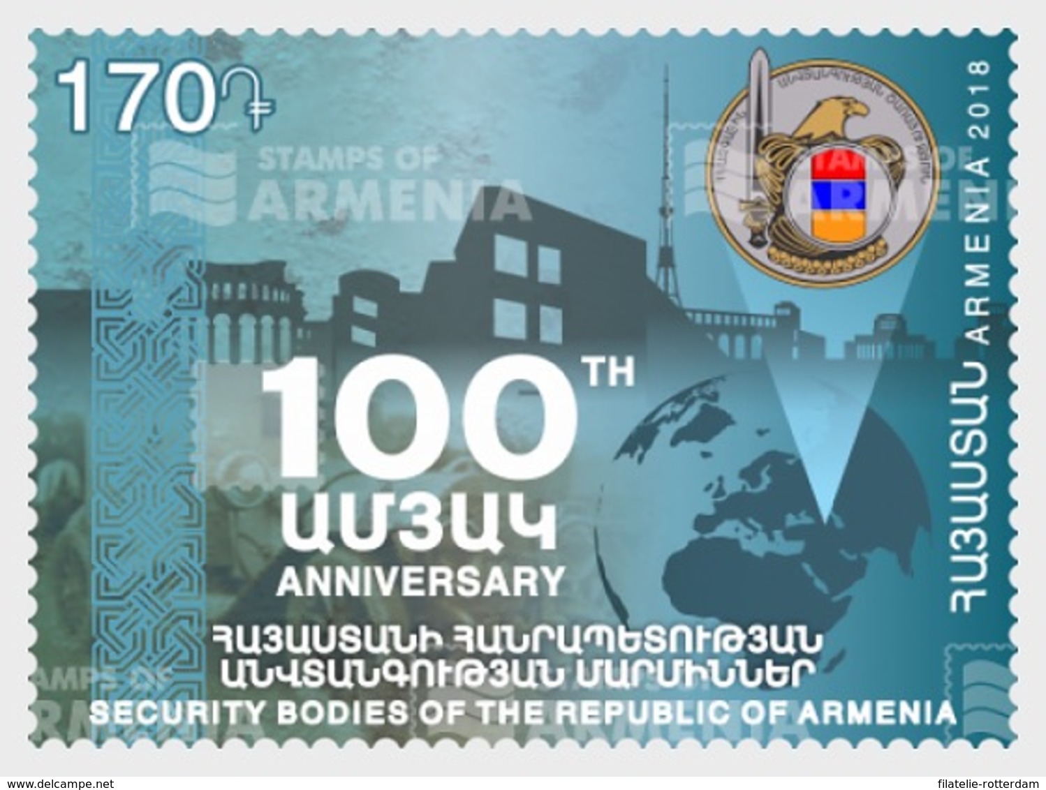 Armenië / Armenia - Postfris / MNH - Veiligheidsdiensten 2018 - Armenië