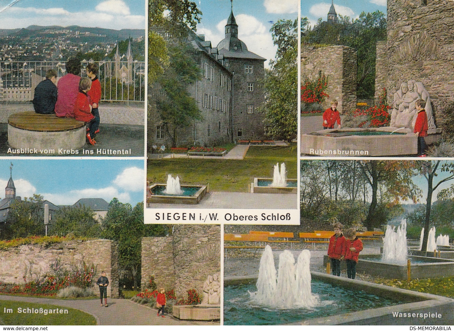 Siegen - Oberes Schloss 1972 - Siegen