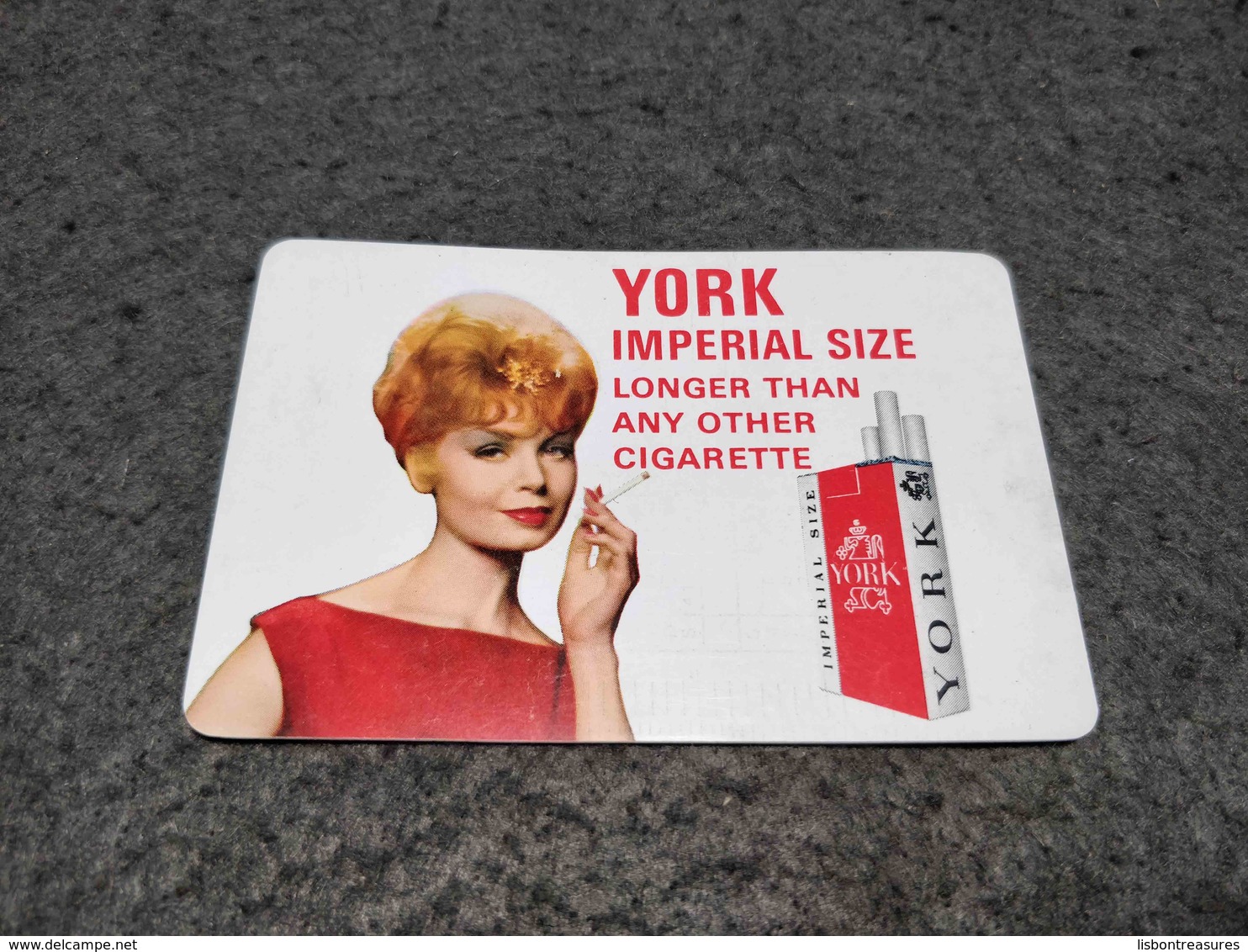 RARE ANTIQUE POCKET CALENDAR ADVERTISING YORK CIGARETTES 1964 - Klein Formaat: 1961-70