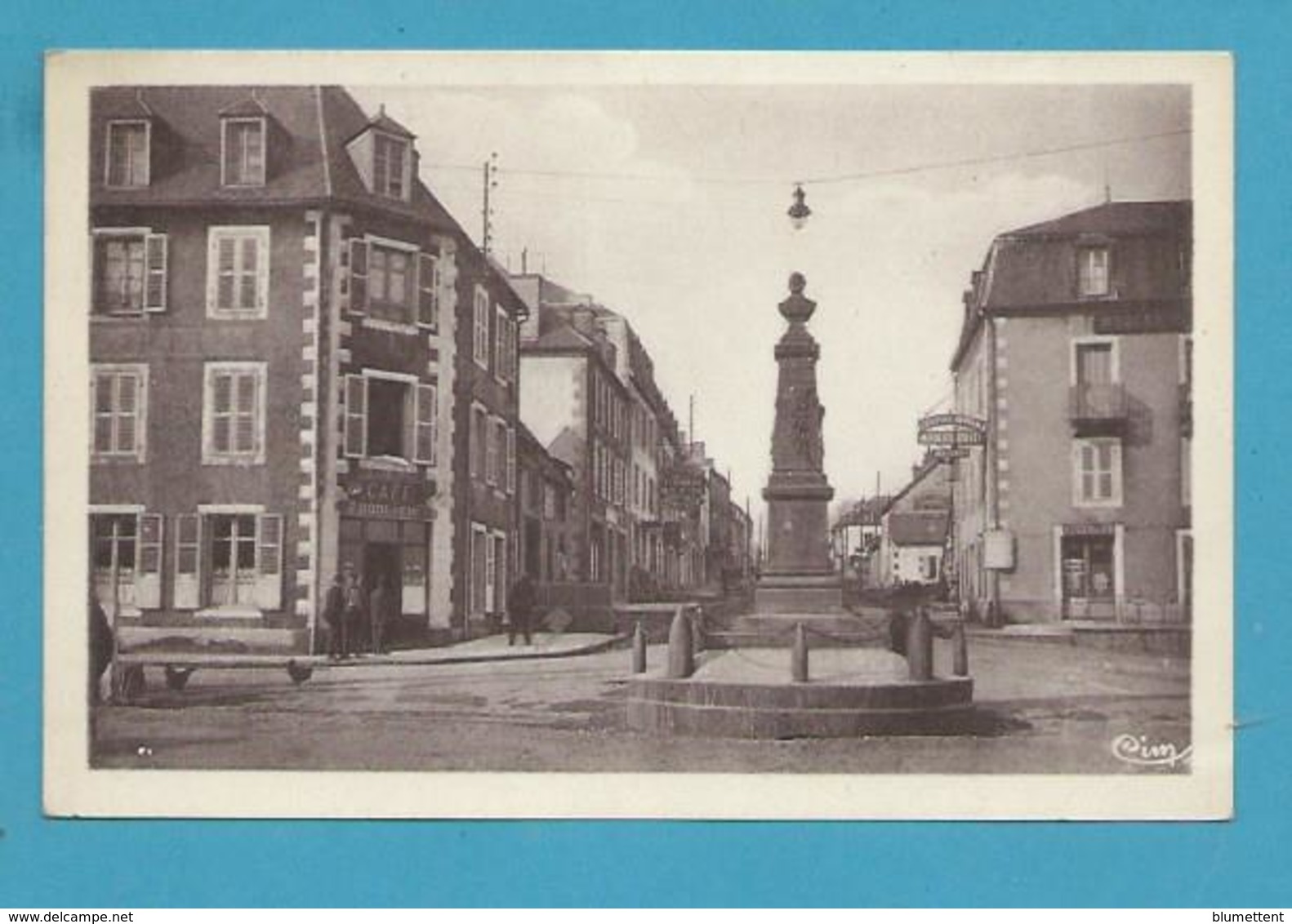 CPSM Avenue De La Gare EYCURANDE-MERLINES 19 - Sonstige & Ohne Zuordnung