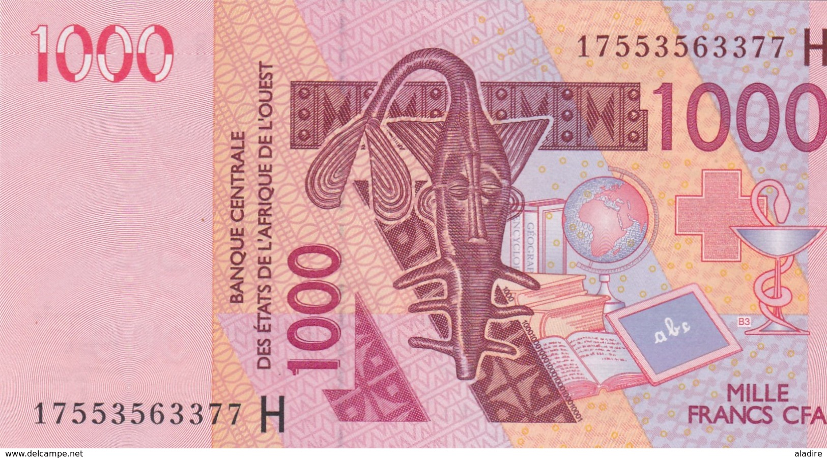 1000 Francs CFA - Banque Centrale Des états De L'Afrique De L'ouest - Neuf 2003 - Sonstige – Afrika