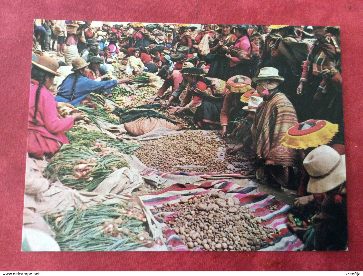 Peru Mercado Dominical De Ccattca. Typical Sunday Market Near Cusco - Peru