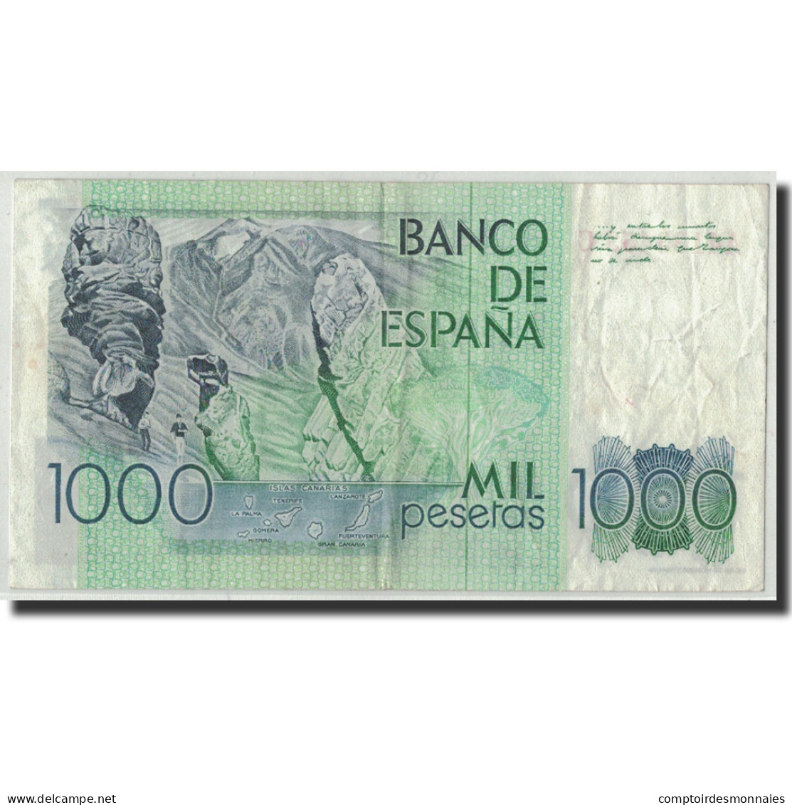 Billet, Espagne, 1000 Pesetas, 1979, 1979-10-23, KM:158, TB - [ 4] 1975-… : Juan Carlos I