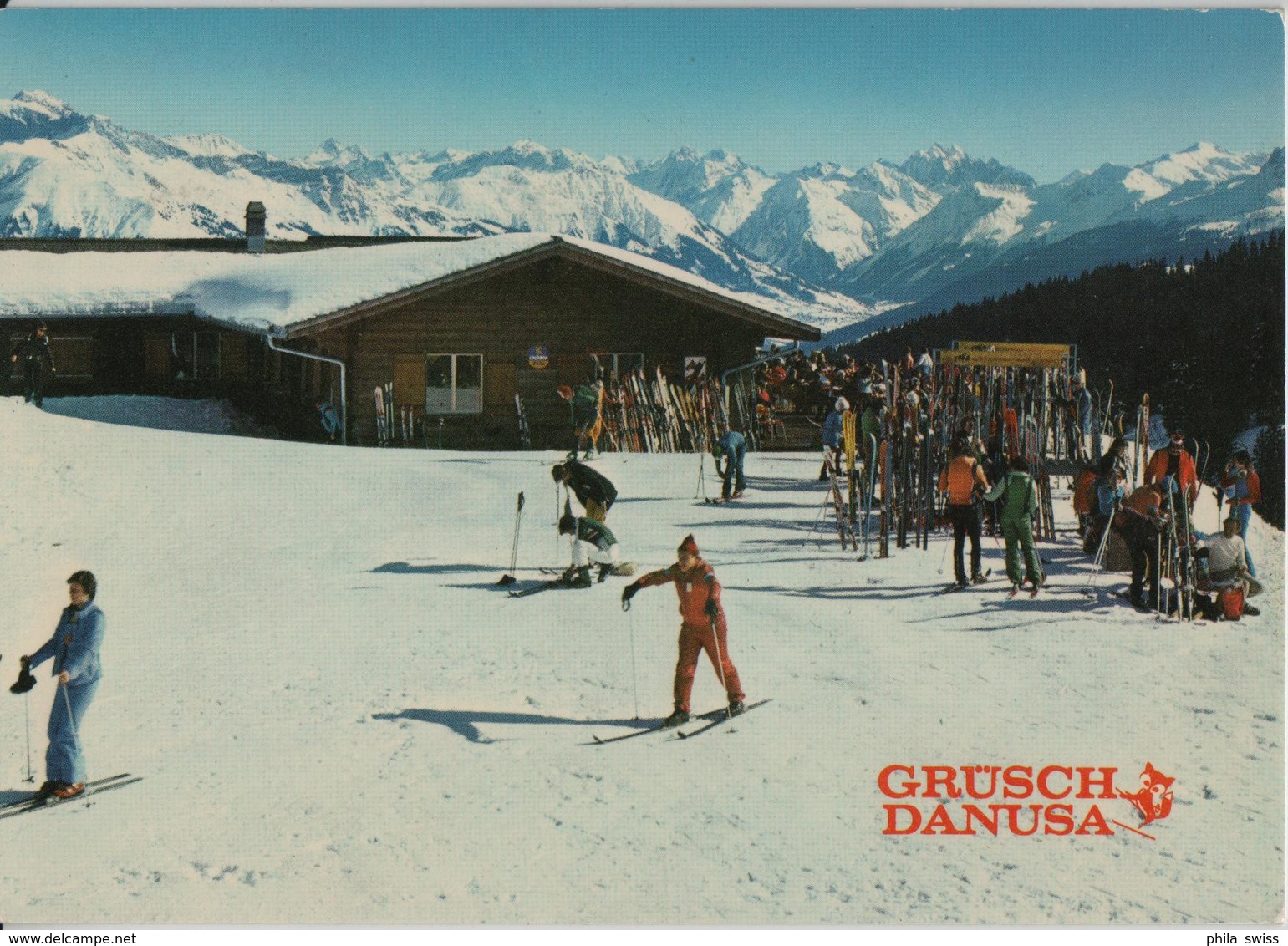 Grüsch Danusa Das Herrliche Skigebiet Im Vorderprättigau - Sportbahnen Grüsch AG - Grüsch