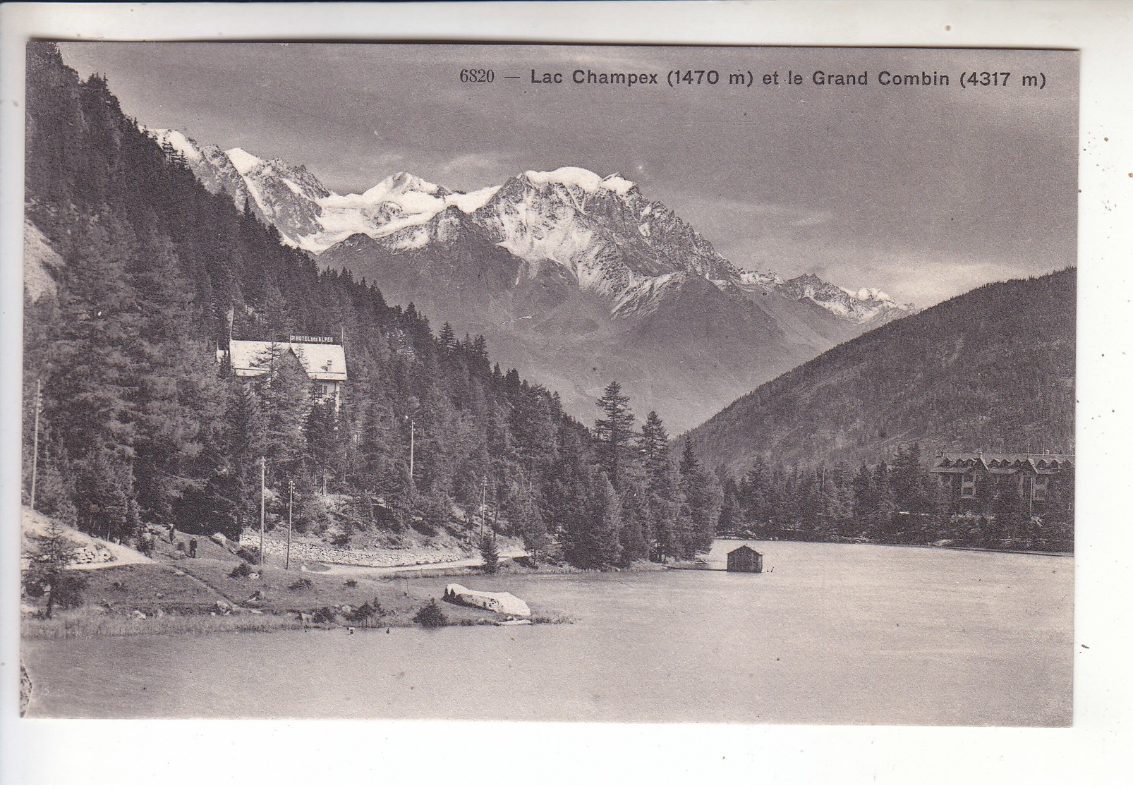 Sp- SUISSE - Lac Champex Et Le Grand Combin - Autres & Non Classés