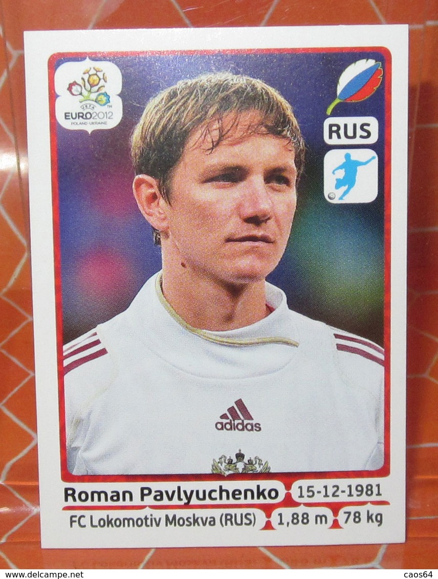 EURO2012 PANINI N. 131 PAVLYUCHENKO   STICKER NEW CON VELINA - Edizione Italiana