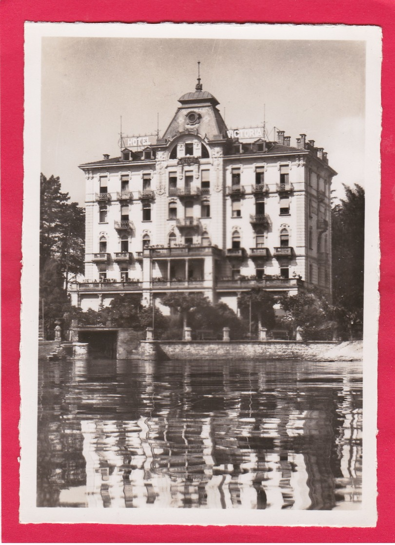 Modern Post Card Of Hotel Victoria Au Lac Lugano,Switzerland,L47. - Au