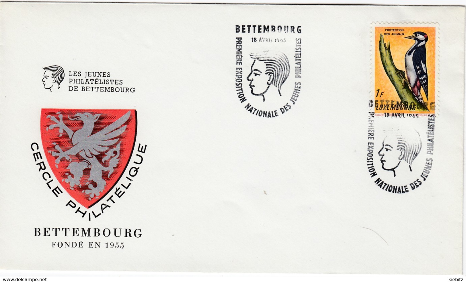 LUXEMBURG 1965 - MiNr: 637 Beleg Mit SStmp. Bettembourg - Briefe U. Dokumente