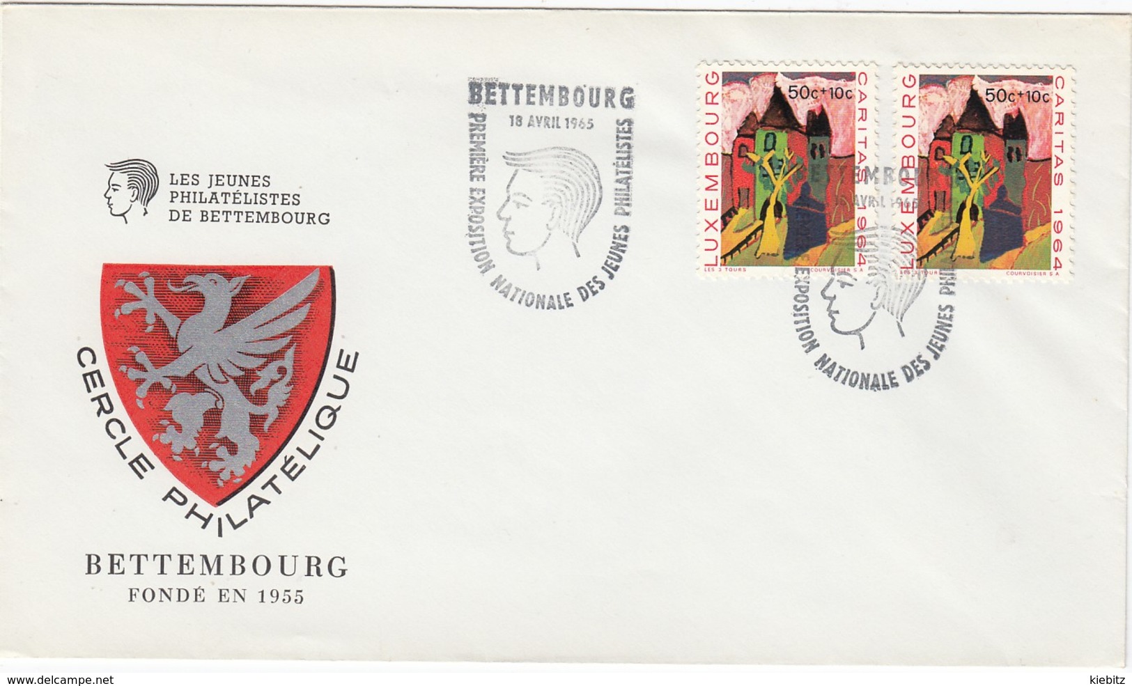 LUXEMBURG 1965 - MiNr: 2 X 703 Beleg Mit SStmp. Bettembourg - Briefe U. Dokumente