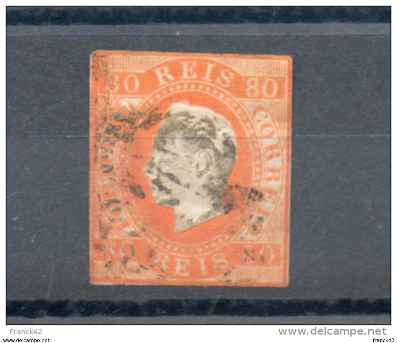 Portugal. 80 Reis Orange. 2e Choix - Used Stamps